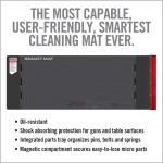 GM-001 Universal Rubber Smart Mat, Long Gun Cleaning Mat, Gun Rubber Mat And Pad