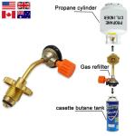 Filling Cylinder Gas Tank Adapter for Butane Cylinders and Butane Gas Cylinder