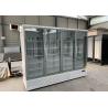 Buy cheap R290 Self Contained Insulated White Merchandiser Freezer With Swing Glass Door from wholesalers