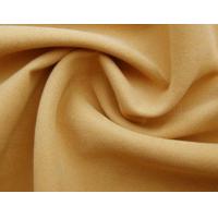 Buy cheap Polyester Twill brushed microfiber fabric peach finished plain dyed solid color product