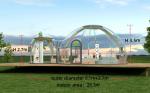 Outdoor Luxury Transparent Bubble Camping Hotel Tent House Glamping Polycarbonat