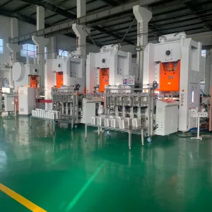PLC Controlled High Capacity Output Aluminum Foil Container Making Machine