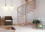 Vertical Round Post Custom Spiral Staircase Single Stringer , AS/NZS 2208