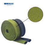 Cotton Nylon Sleeve Green Mesh Braided Sleeving For Wiring Harness