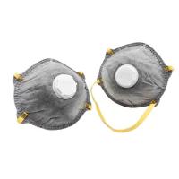 Buy cheap Waterproof Activated Carbon Dust Mask With Two Head Straps CE Approved product