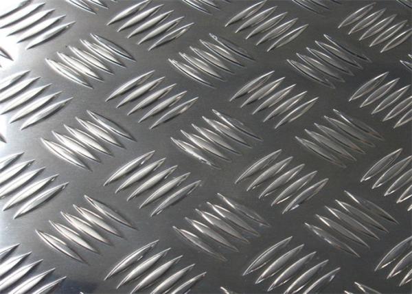 Buy cheap Stamped Embossed Aluminum Diamond Plate Sheet .025′′ Thick Zinc Coated from wholesalers