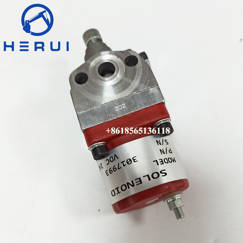 K19 QSK19 K19 QSK19G K38 KTA38 K6 K50 G50 QSK50 NT855 NTA855 Fuel Shutoff Solenoid Valve 3017993 for Cummins