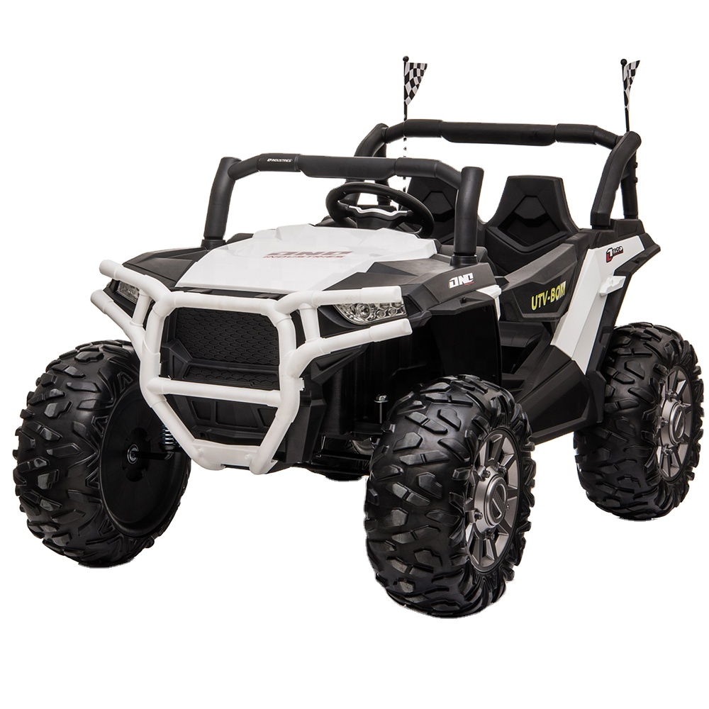 PP Plastic 12V 2 Seater Electric Battery Ride On Toy Cars for Kids Age Range 2-4