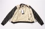 adies color-blocked jacket, Women's bomber jacket, Soft touch, PU sleeves