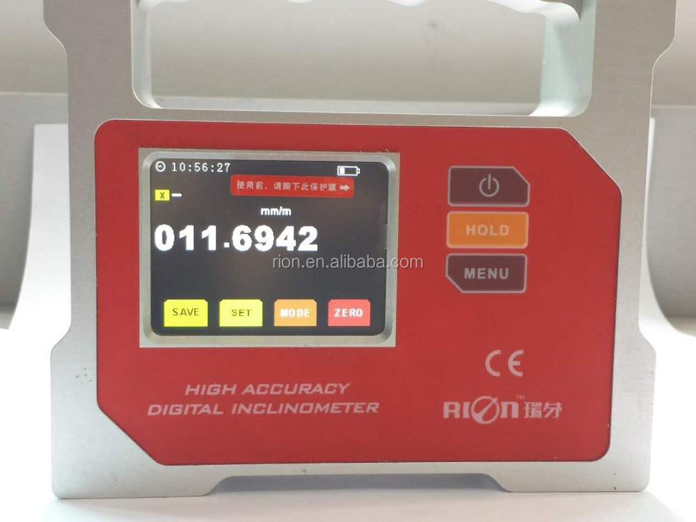 DMI900 New Touch Screen Inclinometer Digital Dual axis With Best Accuracy 0.001 .