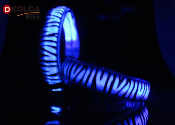 Buy cheap LED Light up Dog Pet Night Safety Collar LED Bright Flashing Adjustable Nylon Collar from wholesalers
