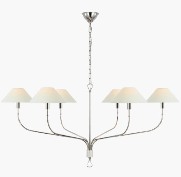 Buy cheap AL 5006 Griffin Grande Tail Chandelier 26.5" Height Griffin Large Staggered Tail Chandelier from wholesalers