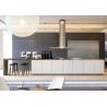Buy cheap HPDL Kitchen Cupboard Aluminium Fabrication Kitchen Cabinets Contemporary Walnut Wood from wholesalers