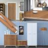 Buy cheap Self-Adhesive Wood Grain Furniture Stickers PVC Decorative Film For Countertops from wholesalers