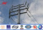 Power Distribution Electrical Steel Tubular Pole Anticorrosive 3mm Thickness