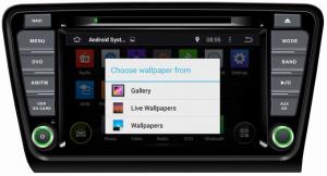 China Ouchuangbo Auto Radio Stereo DVD Player for Skoda Octavia 2014 Pure Android 4.4 GPS Naviga on sale