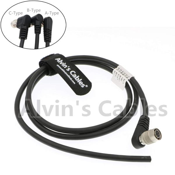 Trigger Strobe PWS Camera Power Cable TIS GigE Camera Hirose 6 Pin Female Right