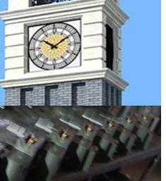 Buy cheap movement mechanism for floral flower garden clocks 6m diameters from wholesalers
