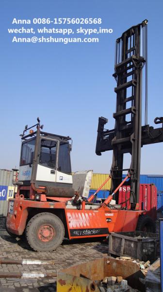 Buy cheap Euro 3 Used Empty Container Handler Original Container Reach Stacker from wholesalers