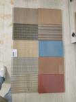 Fabric Etched Laminated Tempered Glass Art 25mm Custom Sizes