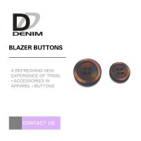 Buy cheap Elegant White Blazer Buttons , Large Colored Buttons With Nickel Free product