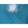 Buy cheap 2.5x100x1.1mm Plastic Wire Ties , Nylon Tie Wraps UL94V2 Heat Resistance from wholesalers
