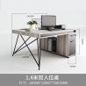 Buy cheap Solid Wood Industrial Style Office Staff Desk with Customized Colors and Mail Packing from wholesalers