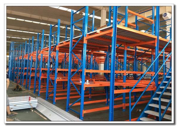 Buy cheap Customize Mezzanine Storage System Attic Shelves Racks Cold Rolled Steel Q235 from wholesalers