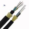 Buy cheap HDPE Overhead Outdoor No Metal 12/24/36/48 Cores Singlemode ADSS Fiber Optic Cable from wholesalers