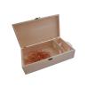 Buy cheap Pine Wood Recyclable Wine Storage Containers Embossing Printing Wooden Packing Box from wholesalers