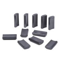 Buy cheap Metallic Ceramic Ferrite Magnet Punching Ferrite Arc Magnet product