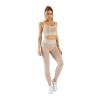 Buy cheap Women Seamless Yoga Wear Snake Print Stretchy 3 Pieces Sets Wide Strap from wholesalers