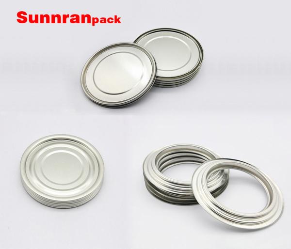 Buy cheap Sunnran Brand Metal Can Lids For Paint Can Gold Lacquer White Coating from wholesalers