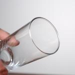 16oz Straight Sided Cocktail Glasses 100% Machine Made Decal Printing Logo