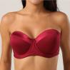 Buy cheap 75D-100D Half Cup Sexy Mature Plus Size Bra Women Convertible Straps Push Up Antislip Strapless Bras from wholesalers