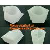 Buy cheap non woven 1gal 2gal 3gal 5gal 7gal 10gal 20gal 30gal White Black PE Plastic Plant Nursery Grow Bag with Drainage Hole from wholesalers