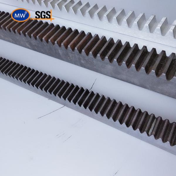 Straight Tooth Profile Gear Racks DIN 6 Accuracy 1000mm Length for Smooth Gear