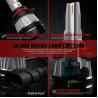Buy cheap 9005 H4 100w Led Headlight Bulbs Aluminium Material 12000 Lumen from wholesalers