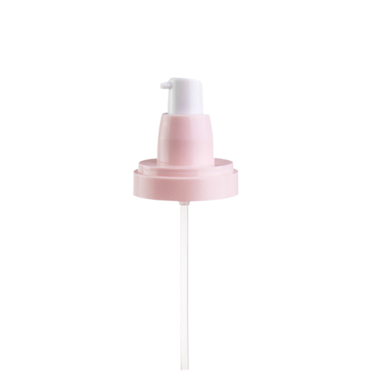 Pink Plastic Cosmetic Containers Lotion Pump 50g 120g TSA