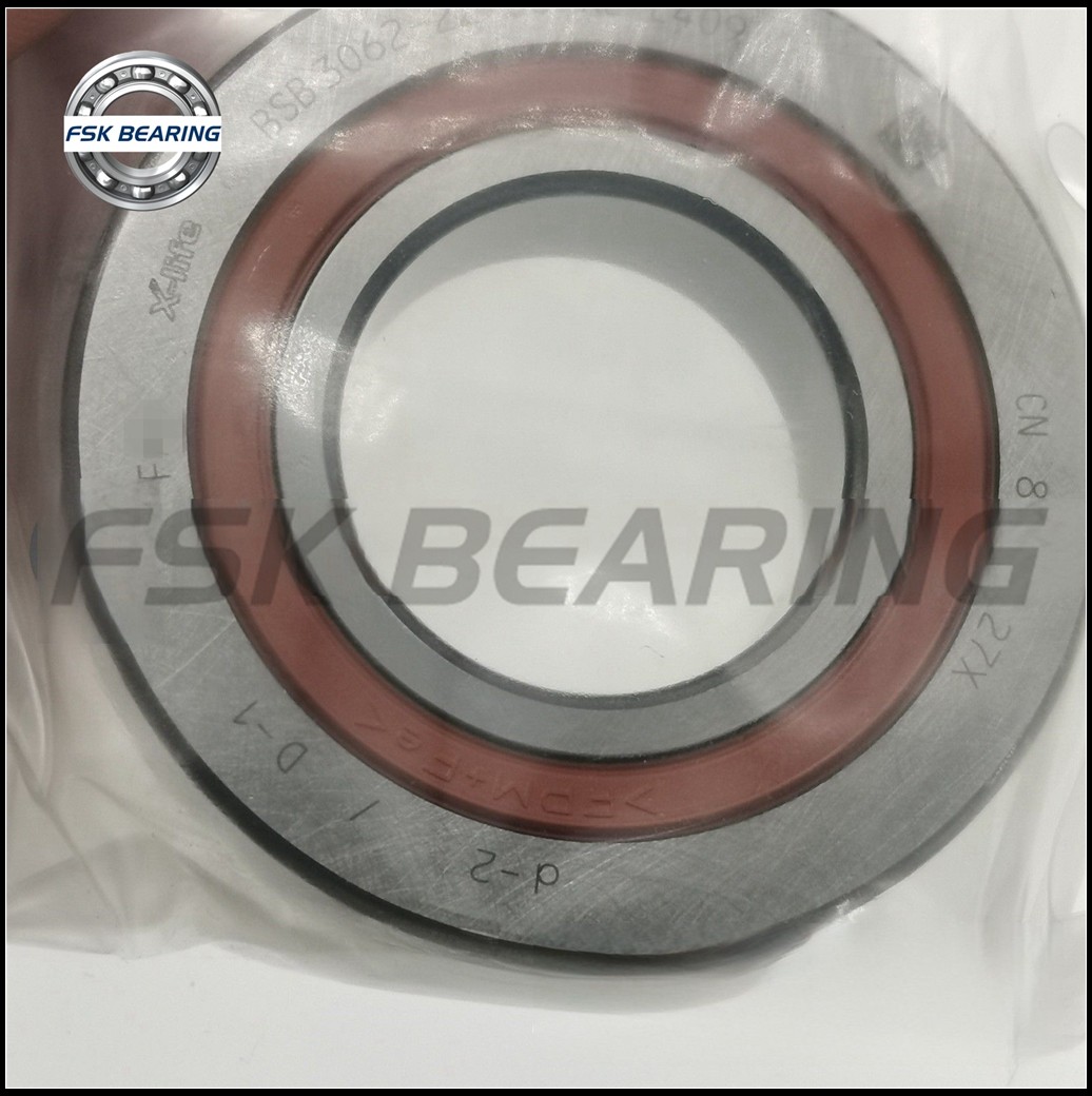 High Quality BSB3062-2Z-SU-XL Angular Contact Thrust Ball Bearings ID 30mm OD 62mm Plastic Cage