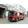 Buy cheap 32 Meters Telescopic Boom 90km/H Aerial Ladder Fire Truck H-shape Outrigger from wholesalers