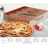 Buy cheap Carton corrugated paper pizza delivery box,bio-degradable high quality chinese food products custom kraft paper pizza pa from wholesalers