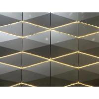 Buy cheap 3D Sharp RAL / PANTON Color Aluminum Panel Curtain Wall 4*0.5mm Thickness / product