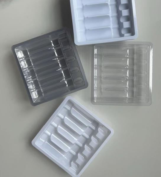 Buy cheap Customized ampoule tray, pharmaceutical packaging Disposable blister 5ml ampoule packaging 5ml pharmaceutical packaging 5ml from wholesalers