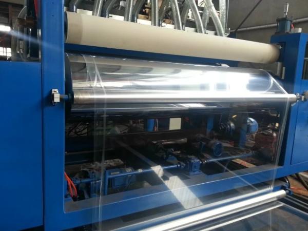 Buy cheap 200kg H Coextruded Plastic Cast Stretch Film Extrusion Line Pe Glove Machine from wholesalers