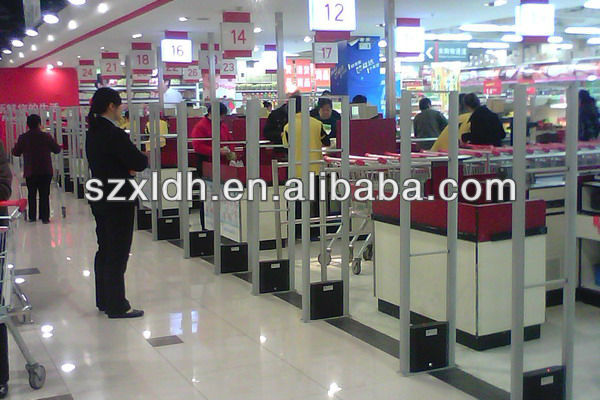 1.1 to 2m detection range Electronic supermarket security sensor