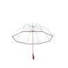 Buy cheap PVC Clear Windproof Straight Handle Umbrella Acrylic Handle from wholesalers