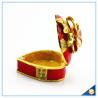 Buy cheap Shinny Gifts Enamel Heart Shaped Metal Trinket Box For Wedding Gifts SCJ388-2 from wholesalers