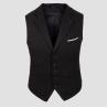 Buy cheap 100% Polyester Men's Fashion Vest match the Suits from wholesalers