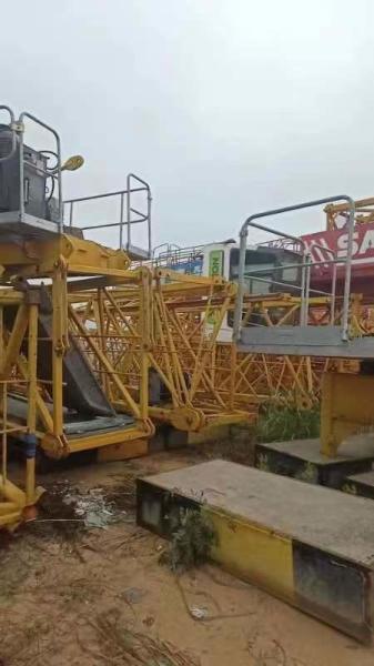 Buy cheap Spare Parts Provide 10 Ton 65 Meters Zoomlion Flat Head Tower Crane Sold for 20 Years from wholesalers